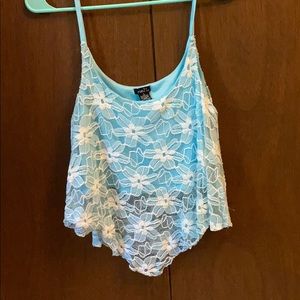 Lace Crop Tank